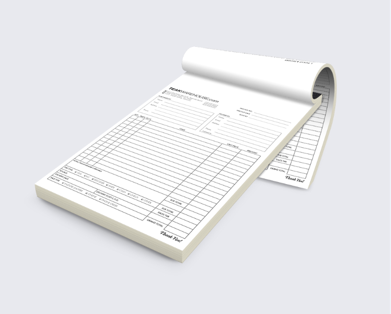 Invoice book solutions